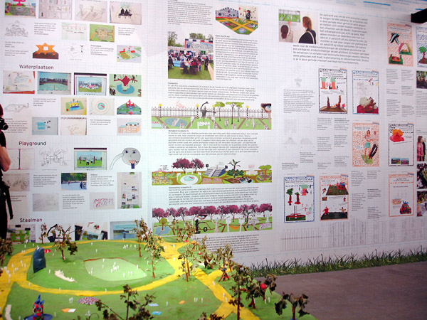 The design process presented in the Stedelijk Museum (October 2005)