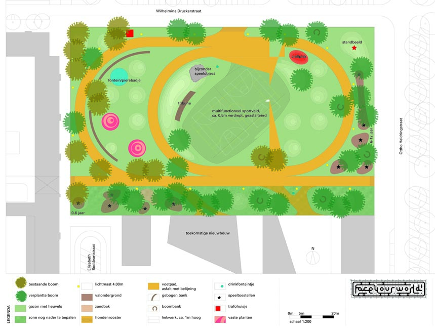 Preliminary design Staalmanpark